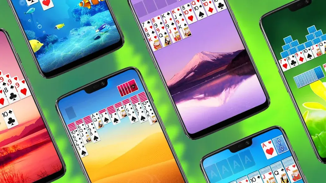 Взломанная Solitaire Collection (Солитер Коллекшн)  [МОД Много монет] — стабильная версия apk на Андроид screen 2