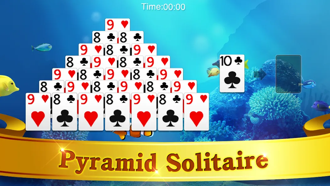 Скачать взлом Pyramid Solitaire  [МОД Много монет] — полная версия apk на Андроид screen 5