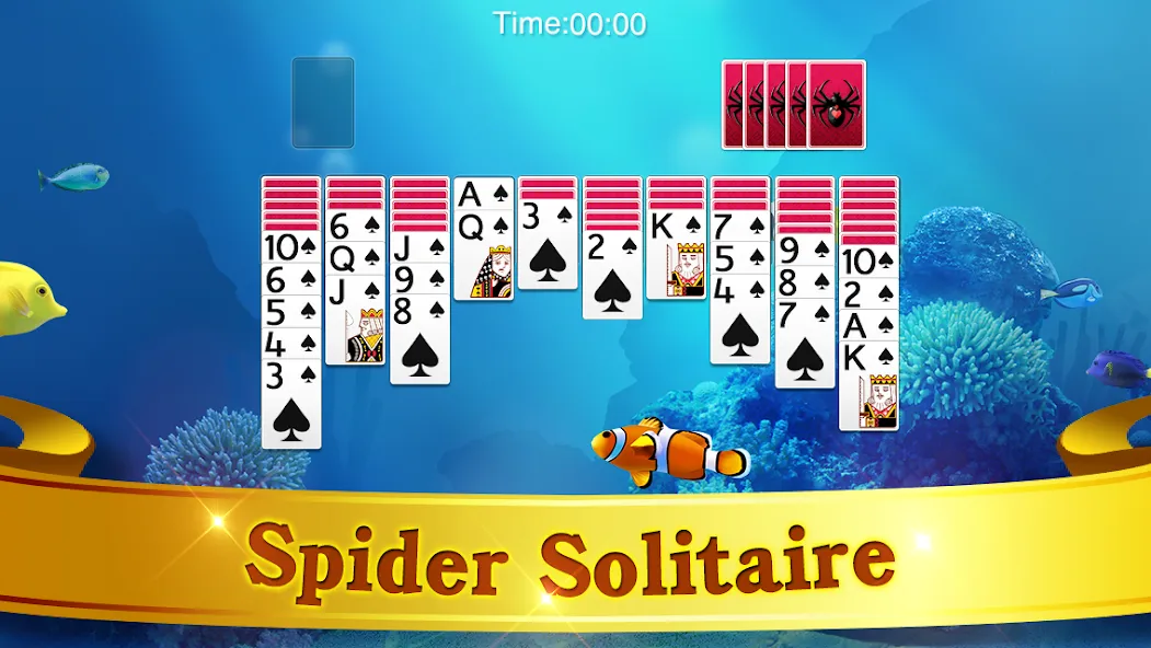 Скачать взлом Spider Solitaire  [МОД Много монет] — стабильная версия apk на Андроид screen 5