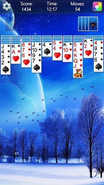 Взломанная Spider Solitaire Fun (Спайдер Солитер Фан)  [МОД Unlocked] — стабильная версия apk на Андроид screen 5