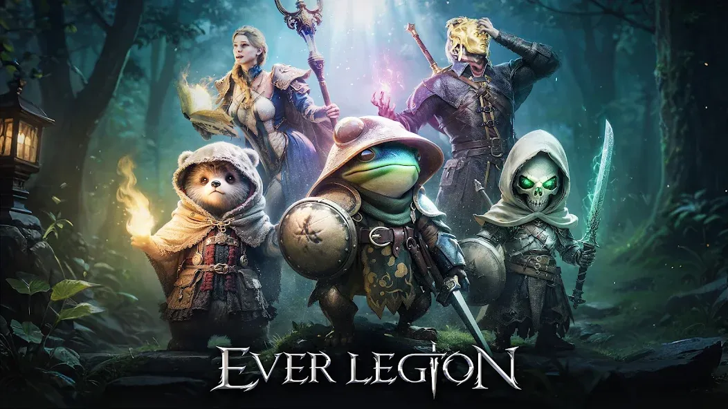 Скачать взлом Ever Legion (Эвер Легион)  [МОД Mega Pack] — стабильная версия apk на Андроид screen 1