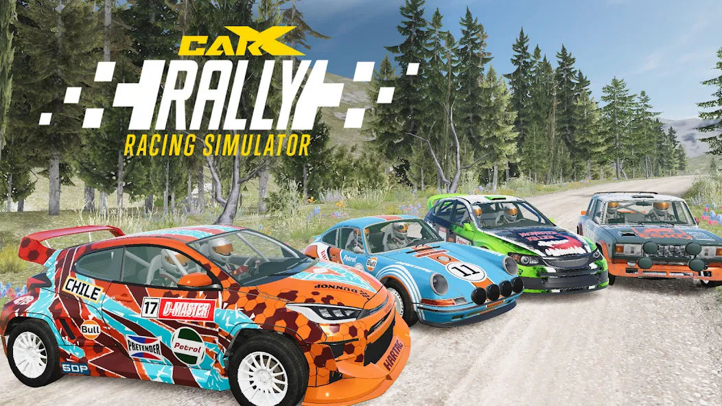 Взлом CarX Rally (КарХ Ралли)  [МОД Mega Pack] — полная версия apk на Андроид screen 1