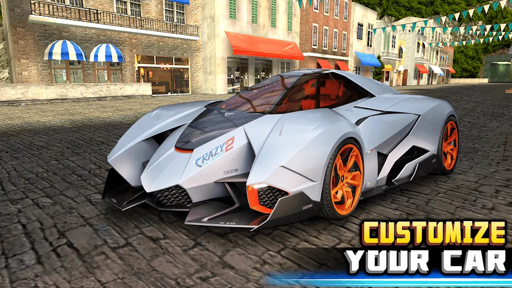 Взломанная Crazy for Speed 2 (Крэйзи фо Спид 2)  [МОД Меню] — последняя версия apk на Андроид screen 3