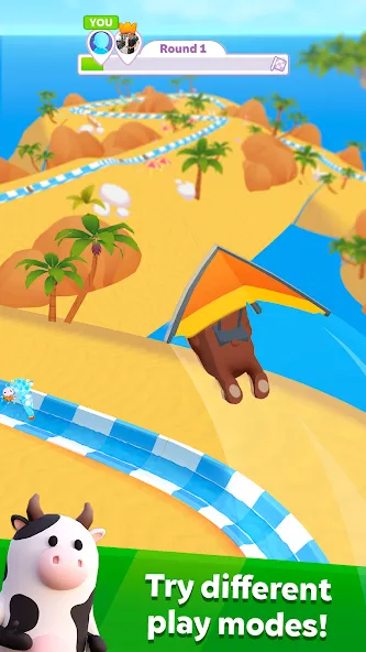 Взломанная aquapark.io  [МОД Много денег] — полная версия apk на Андроид screen 2