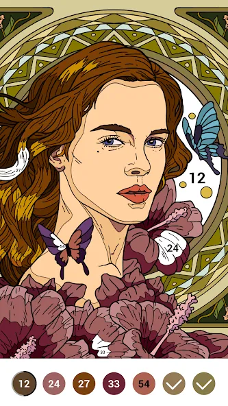 Скачать взлом Casual Color — Color by Number  [МОД Unlimited Money] — полная версия apk на Андроид screen 1