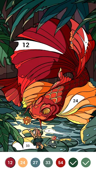 Скачать взлом Casual Color — Color by Number  [МОД Unlimited Money] — полная версия apk на Андроид screen 5