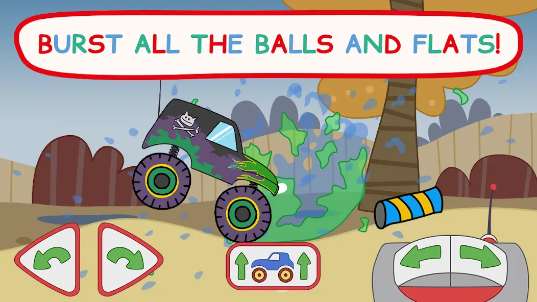 Взлом Kid-E-Cats: Kids Monster Truck  [МОД Меню] — стабильная версия apk на Андроид screen 5