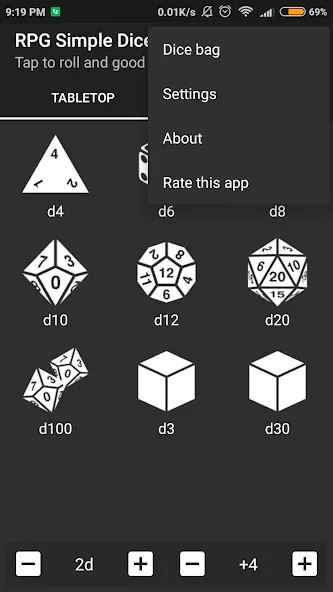 Скачать взлом RPG Simple Dice (РПГ Простые Кости)  [МОД Бесконечные монеты] — полная версия apk на Андроид screen 4