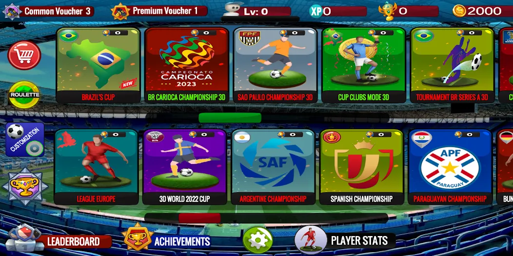 Взлом Button Football  [МОД Unlimited Money] — стабильная версия apk на Андроид screen 2