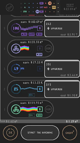 Скачать взломанную Idle Game 1 (Айдл Гейм 1)  [МОД Бесконечные деньги] — последняя версия apk на Андроид screen 3