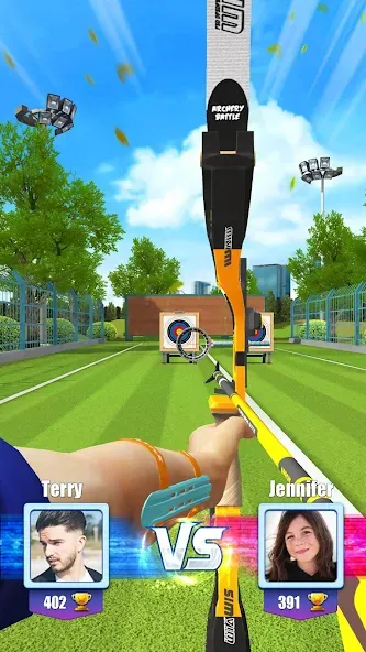 Взлом Archery Battle 3D (Арчери Баттл 3D)  [МОД Много денег] — стабильная версия apk на Андроид screen 1