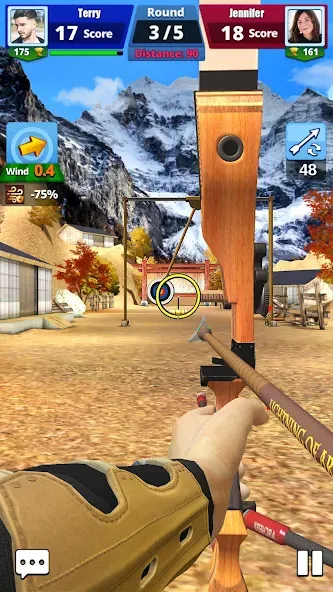 Взлом Archery Battle 3D (Арчери Баттл 3D)  [МОД Много денег] — стабильная версия apk на Андроид screen 2