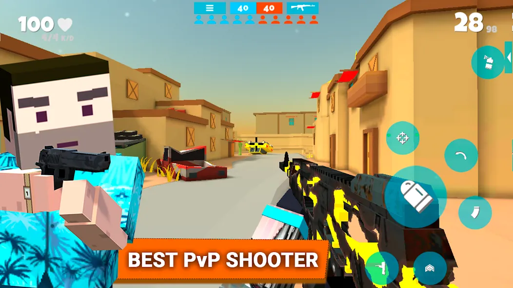 Взлом Fan of Guns: FPS Pixel Shooter (Фан оф Ганс)  [МОД Все открыто] — стабильная версия apk на Андроид screen 1