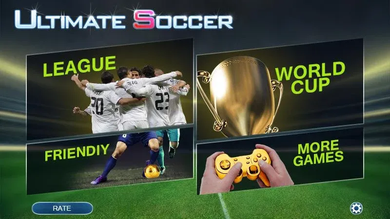 Скачать взломанную Ultimate Soccer — Football  [МОД Бесконечные монеты] — полная версия apk на Андроид screen 3