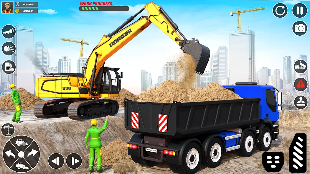 Взломанная City Builder Construction Sim (Сити Билдер Констракшн Сим)  [МОД Unlimited Money] — стабильная версия apk на Андроид screen 1