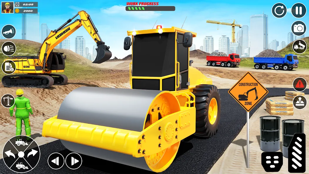 Взломанная City Builder Construction Sim (Сити Билдер Констракшн Сим)  [МОД Unlimited Money] — стабильная версия apk на Андроид screen 2