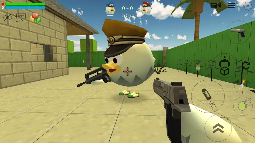 Взлом Chicken Gun (Чикен Ган)  [МОД Mega Pack] — полная версия apk на Андроид screen 2