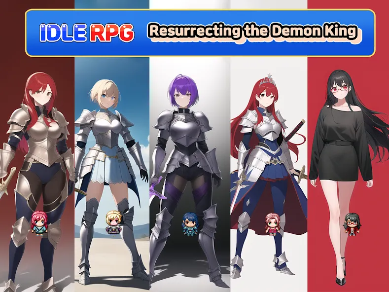 Взлом Idle RPG : Reviving Demon King (Айдл РПГ)  [МОД Menu] — последняя версия apk на Андроид screen 1