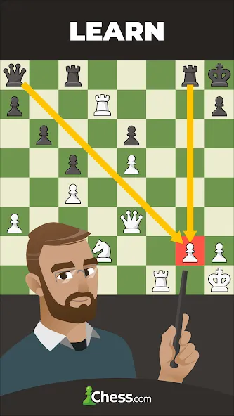 Скачать взлом Chess — Play and Learn  [МОД Много денег] — стабильная версия apk на Андроид screen 5