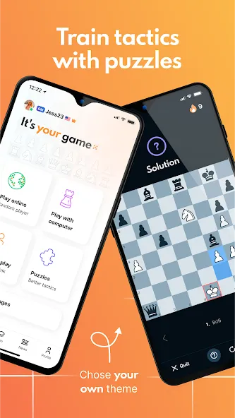 Взломанная chess24 > Play, Train & Watch  [МОД Unlimited Money] — полная версия apk на Андроид screen 2