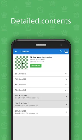 Взлом Mate in 2 (Chess Puzzles)  [МОД Все открыто] — последняя версия apk на Андроид screen 5