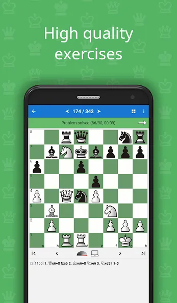 Скачать взломанную Chess Tactics for Beginners  [МОД Много монет] — полная версия apk на Андроид screen 1