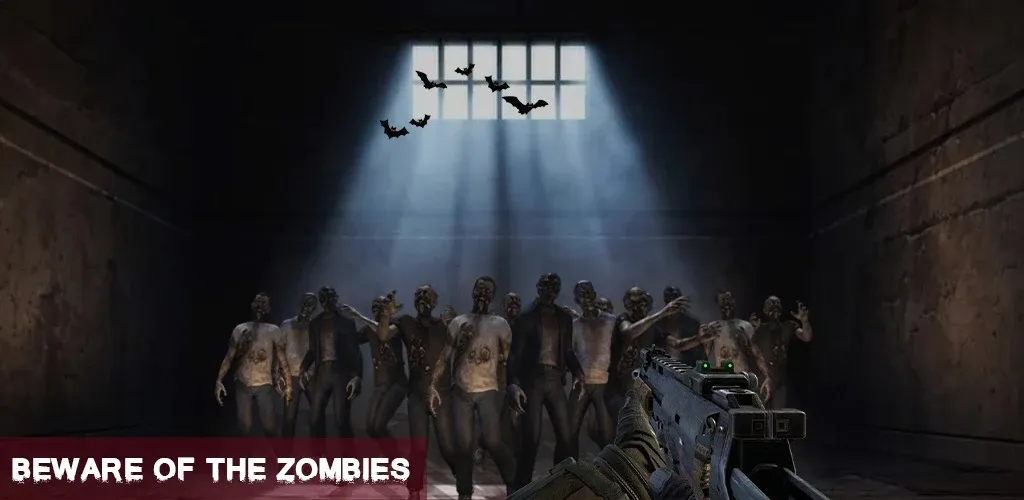 Взломанная Zombie Games 3d 2024 : fps War  [МОД Unlocked] — последняя версия apk на Андроид screen 4