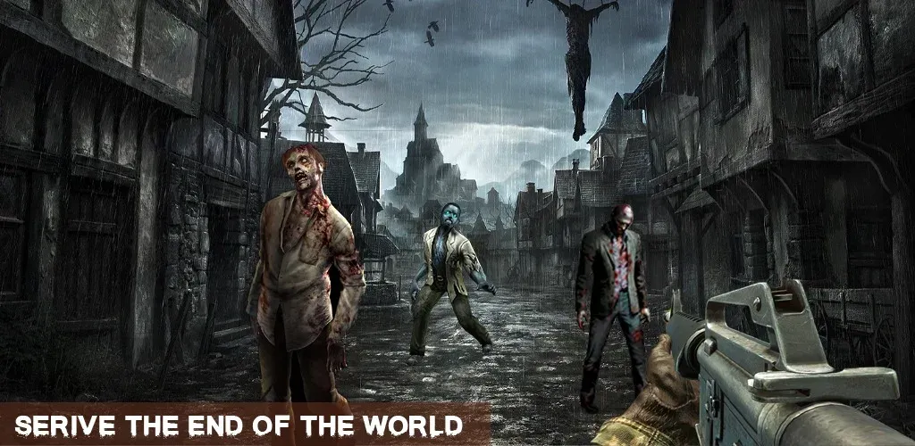 Взломанная Zombie Games 3d 2024 : fps War  [МОД Unlocked] — последняя версия apk на Андроид screen 5