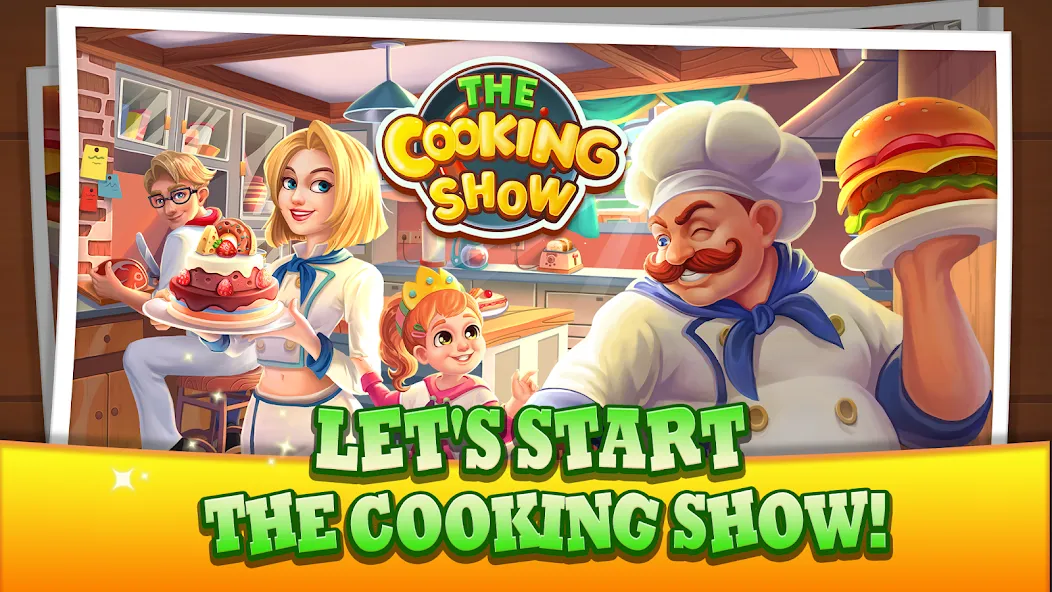 Скачать взломанную The Cooking Show (Зе Кукинг Шоу)  [МОД Меню] — последняя версия apk на Андроид screen 1