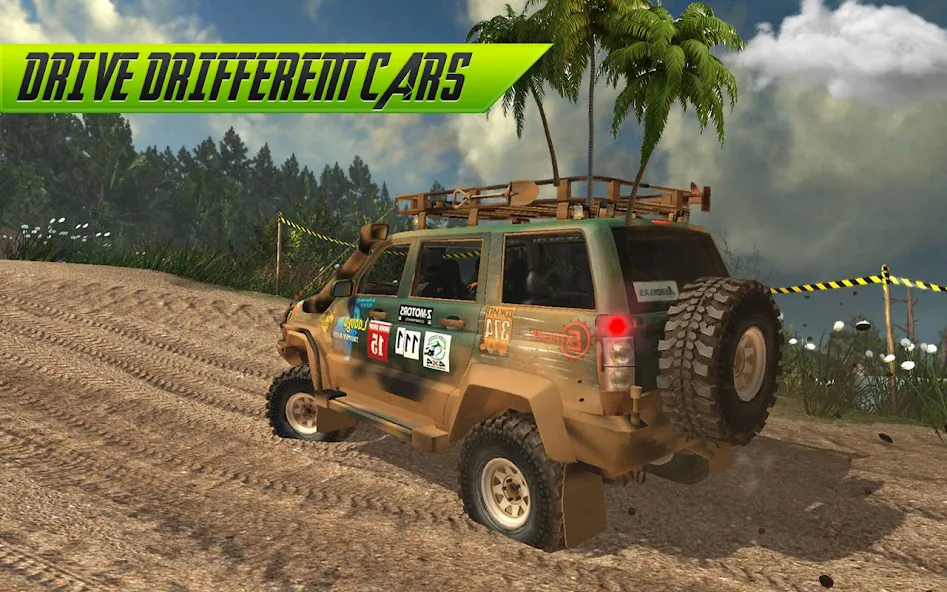 Взломанная Offroad Jeep Driving Simulator  [МОД Unlocked] — последняя версия apk на Андроид screen 2