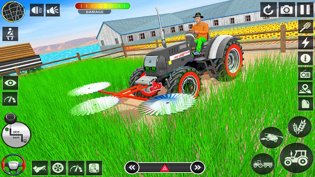 Взломанная Big Tractor Farming Simulator (Биг Трактор Фарминг Симулятор)  [МОД Бесконечные монеты] — полная версия apk на Андроид screen 4