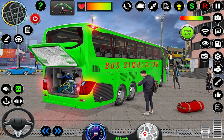 Скачать взломанную City Bus Simulator 3D Bus Game (Симулятор городского автобуса 3D  игра   )  [МОД Много денег] — стабильная версия apk на Андроид screen 2