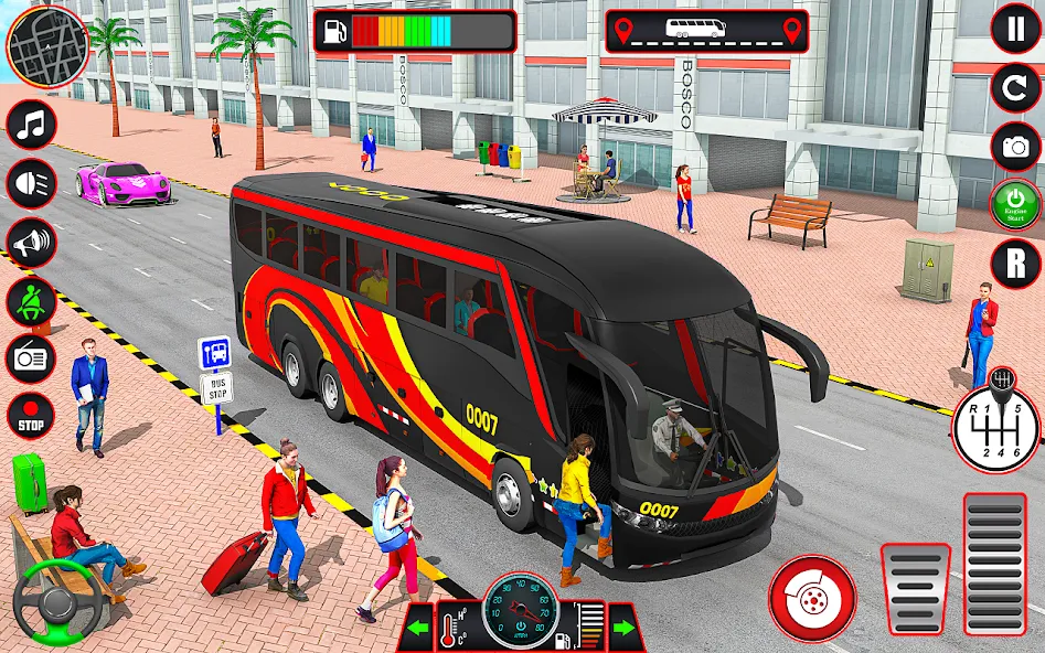 Скачать взломанную City Bus Simulator 3D Bus Game (Симулятор городского автобуса 3D  игра   )  [МОД Много денег] — стабильная версия apk на Андроид screen 5