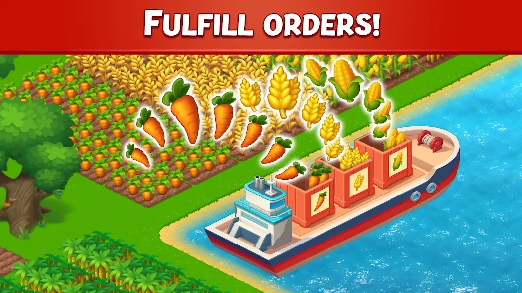 Взлом Farm City: Farming & Building (Фарм Сити)  [МОД Меню] — последняя версия apk на Андроид screen 3