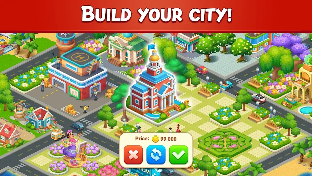 Взлом Farm City: Farming & Building (Фарм Сити)  [МОД Меню] — последняя версия apk на Андроид screen 4