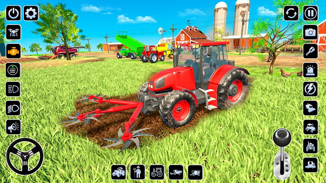 Скачать взлом Farming Games & Tractor Games  [МОД Mega Pack] — стабильная версия apk на Андроид screen 1