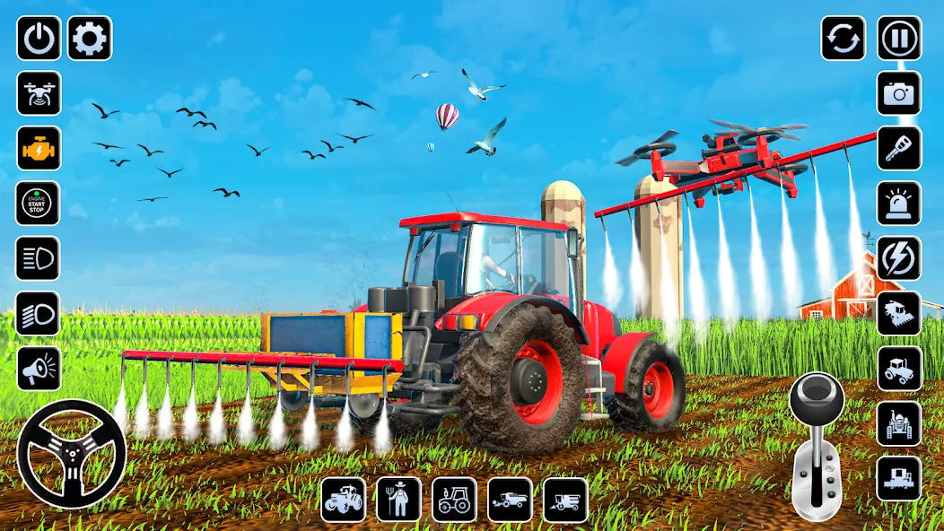 Скачать взлом Farming Games & Tractor Games  [МОД Mega Pack] — стабильная версия apk на Андроид screen 2