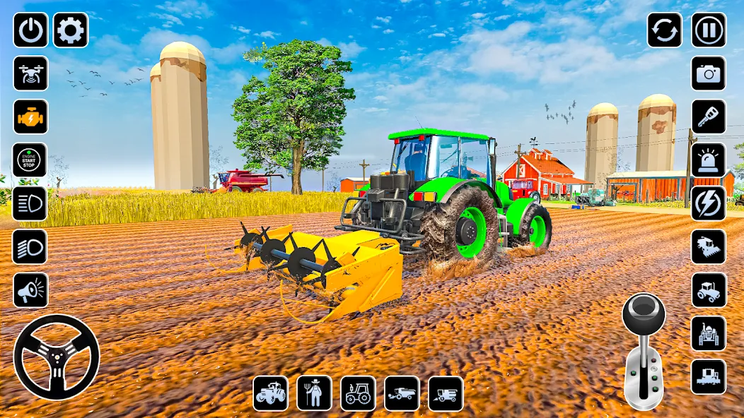 Скачать взлом Farming Games & Tractor Games  [МОД Mega Pack] — стабильная версия apk на Андроид screen 3