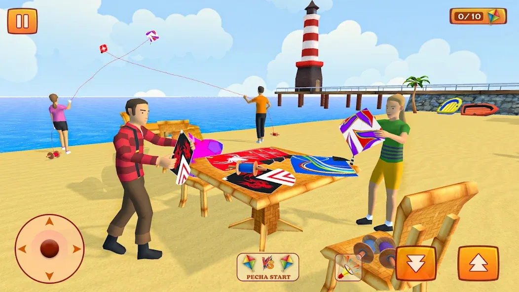 Взломанная Kite Game: Kite Flying Game 3D  [МОД Unlimited Money] — последняя версия apk на Андроид screen 3