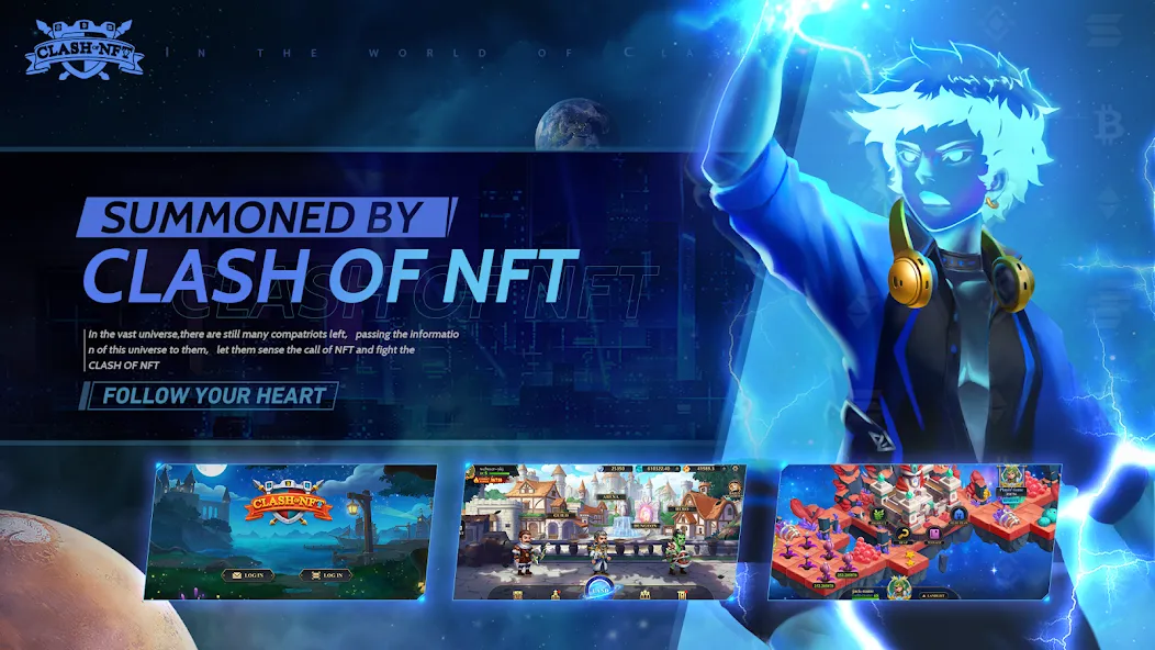 Взлом Clash Of NFT (Клаш оф НФТ)  [МОД Unlocked] — полная версия apk на Андроид screen 2