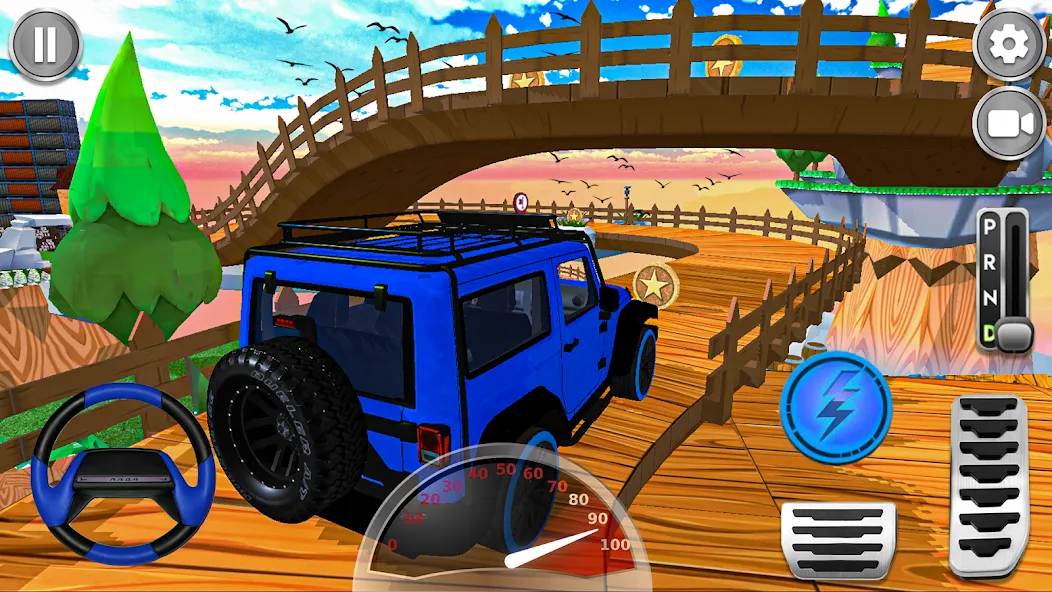 Взломанная Mountain Climb 4×4 Car Games (Маунтин Клайм 4х4 игры на машинах)  [МОД Menu] — последняя версия apk на Андроид screen 5