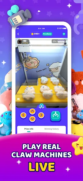 Взлом Claw Eden — Real Claw Machine (Клоу Эден)  [МОД Много монет] — стабильная версия apk на Андроид screen 1