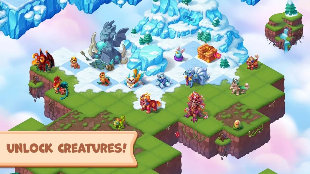 Скачать взлом Mergest Kingdom: Merge game  [МОД Все открыто] — стабильная версия apk на Андроид screen 3