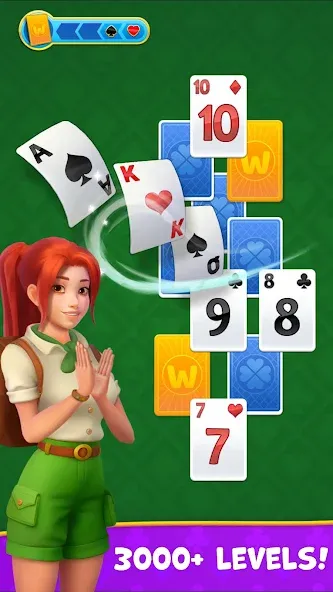 Взлом Kings & Queens: Solitaire Game  [МОД Unlimited Money] — стабильная версия apk на Андроид screen 1