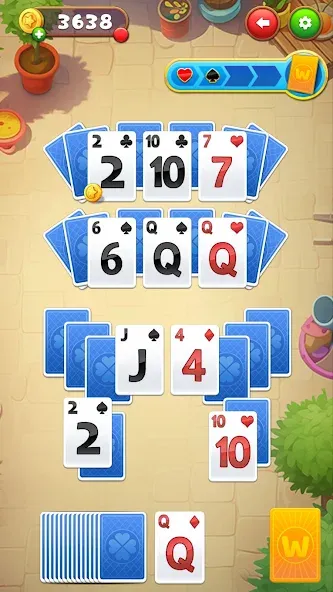 Взлом Kings & Queens: Solitaire Game  [МОД Unlimited Money] — стабильная версия apk на Андроид screen 5