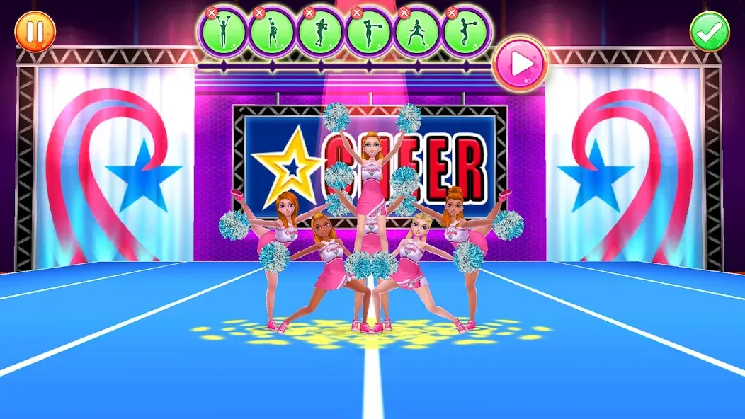 Скачать взлом Cheerleader Champion Dance Now  [МОД Menu] — стабильная версия apk на Андроид screen 2