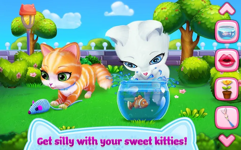 Взлом Kitty Love — My Fluffy Pet  [МОД Много денег] — стабильная версия apk на Андроид screen 2