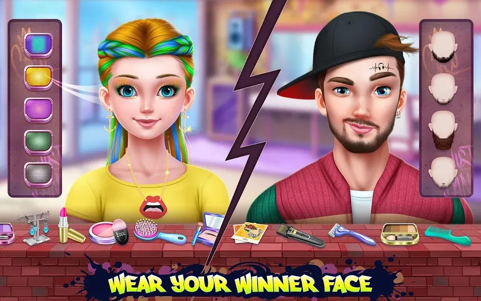 Взлом Hip Hop Battle — Girls vs Boys  [МОД Unlocked] — последняя версия apk на Андроид screen 4