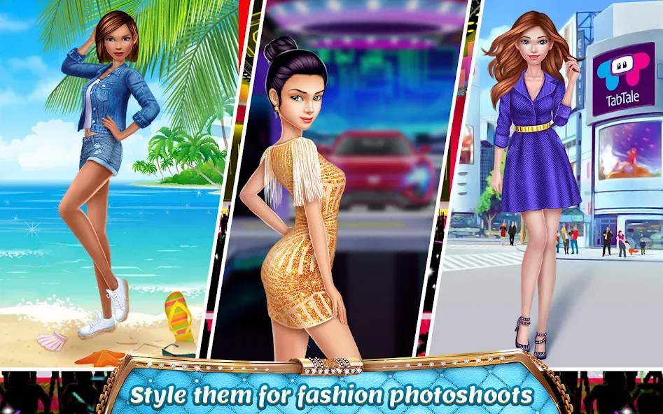 Взломанная Stylist Girl: Make Me Fabulous  [МОД Бесконечные деньги] — последняя версия apk на Андроид screen 1