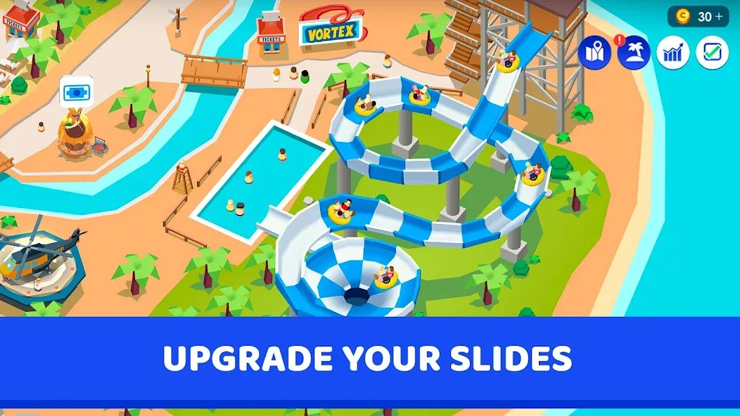 Взлом Idle Theme Park Tycoon (Айдел Тем Парк Тайкун)  [МОД Menu] — стабильная версия apk на Андроид screen 3